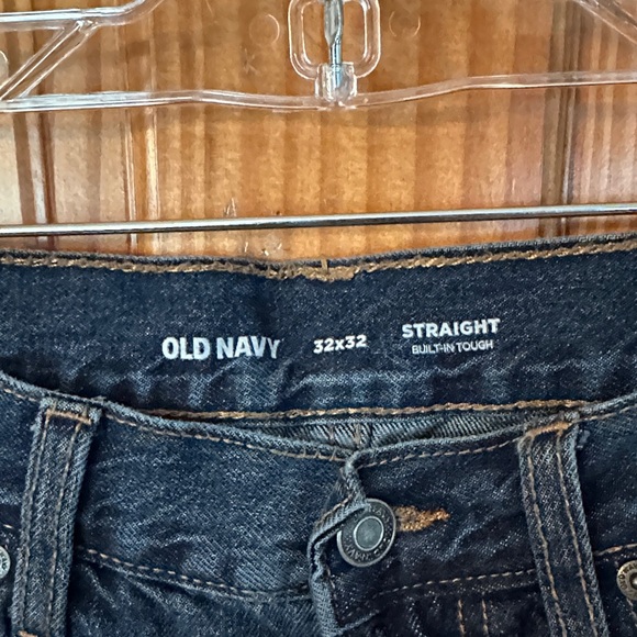Old Navy Men's Dark Blue Jeans - Picture 2 of 2